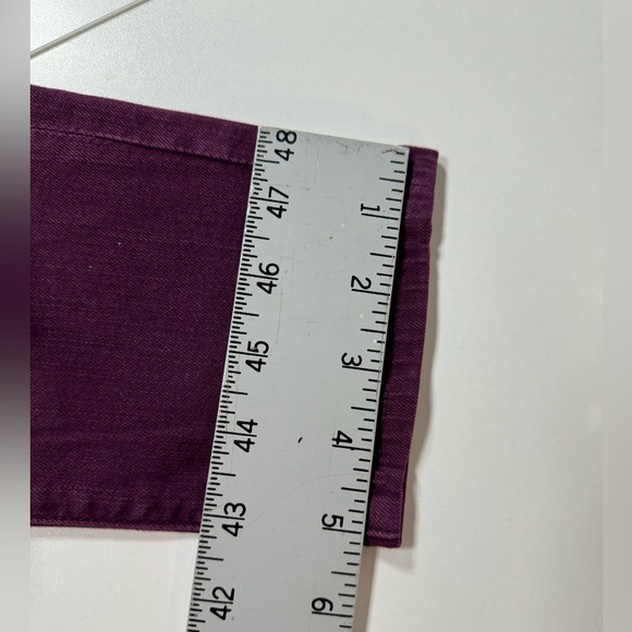 REVOLVE AG Jeans The Stevie Ankle Slim Straight Merlot Berry SZ 27P - Picture 17 of 17